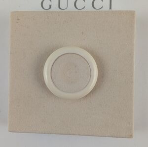 GUCCI BEZEL FOR 1100/1200 WATCH/GOOD CONDITION/WHITE/BEZEL ONLY